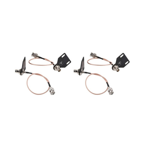 2X Wireless Microphone Receiver Antenna Extension Interface Board with Cable