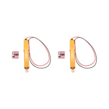 2x Zylinder N20 Elektrische Stift-Schubstange Bagger Muldenkipper Modell Zubehör Vollmetall 3D-Druck