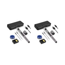 2er-Set kabelloses Lötkolben-Set, USB-tragbarer Lötkolben mit LCD-Display, einstellbarer Temperatur,