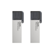 2x CR006 Zinklegierungs-Kartenleser Typ C /TF USB-Flash-Disk-Unterstützung 256G Multi-Speicherkarten
