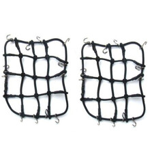 Lot de 2 filets à bagages élastiques pour voitures RC 1/12 MN D90 D99 MN99S, noir