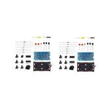 2 kits électroniques DIY RDA5807 : module récepteur radio FM stéréo sans fil, circuit imprimé, 76 MHz-108 MHz, 1,8 V-3,6 V