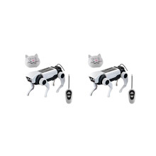 2X Rc Robot Mechanical Dog Children'S Remote Control Toy Science Teaching DIY Electric Assembling Set for Boy Kids Gift