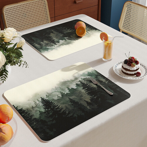 Metsäkuvioinen eristetty tabletti 50x60cm 2