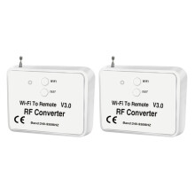 2X Universal Wireless Wifi to RF Converter Phone Instead Remote Control 240-930Mhz for  Home