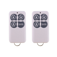 2 télécommandes universelles sans fil à quatre boutons RC22, portée de 100 m, fréquence 433 MHz, télécommande d'entrée sans clé
