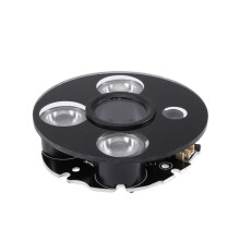 Projecteur LED infrarouge à 3 éléments (3x IR LED) pour caméras de vidéosurveillance avec vision nocturne (diamètre 53 mm)