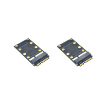 Carte de test d'extension adaptateur 2X PCIE/MSATA pour SSD MSATA PCI Express