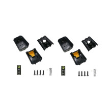 2 boîtiers en plastique pour batterie DCB120 (compatibles avec les batteries lithium-ion 10,8 V et 12 V DCB125 et DCB127).