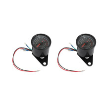 2x Digitaler elektronischer Induktions-Tachometer mit IP65-Schutzart, LED-Hintergrundbeleuchtung, un