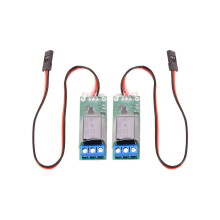 Lot de 2 relais électroniques PWM pour avions RC, modèles réduits, feux de navigation, contrôleur universel K1