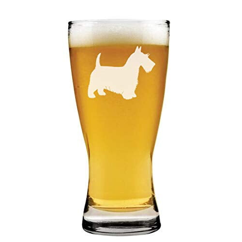 Bicchiere da Pilsner Scottish Terrier da 440 ml