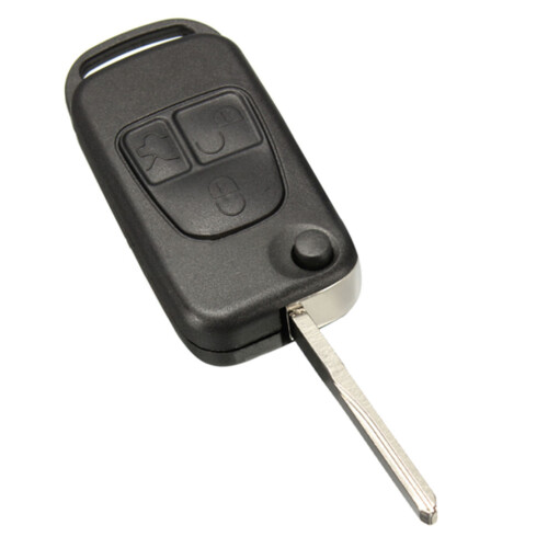 3 Button Remote Key Shell Case For   ML C CL S SL SEL Class