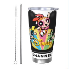 Powerpuff Girls Tumbler Stainless Steel 20 oz