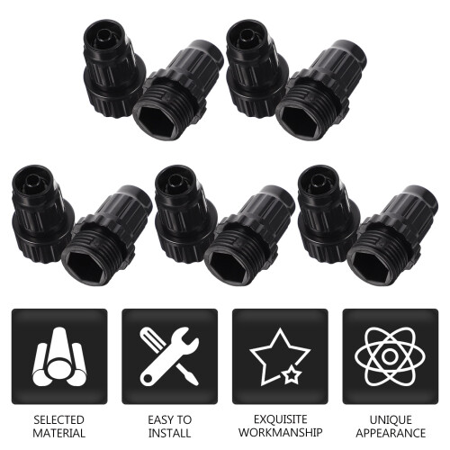 Gartenschlauchadapter-Set – Robustes Kunststoff, 5er-Pack 1