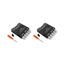 2X ZK-TB21  5.0 Subwoofer Digital Amplifier Board TPA3116D2 50Wx2+100W 2.1 Channel Power Audio Stereo Bass AMP