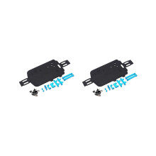 2 piÚces de chùssis en fibre de carbone améliorées pour voitures RC 1/18 A959 A979 A959B A979B, remplacement.