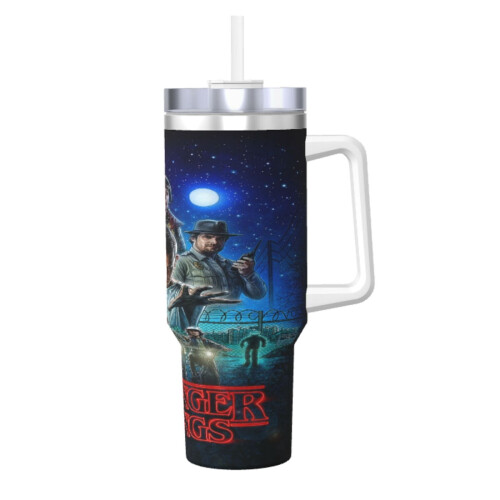 Vaso térmico de acero inoxidable de 40 oz de Stranger Things 1