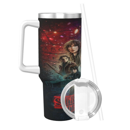 Vaso térmico de acero inoxidable de 40 oz de Stranger Things 2