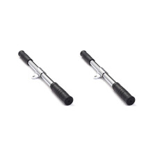 2X Pull Down Bar Gym Rotating Straight Bar for Cable Machine Attachments Rowing Workout Biceps Gym Training Equipment