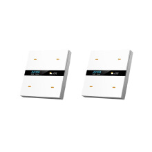 2 panneaux de contrôle d'éclairage d'ambiance Tuya Zigbee 485 86 (boîte B)