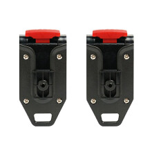 2X Tape Measure Rack Tape Automatic Buckle Measure Thickened Belt Clip Fixed Plastic Portable Tool Holder Clip
