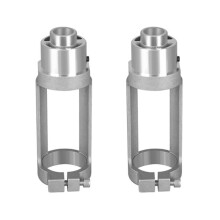 2X Square Hole Drill Bit Adapter Drill Bit Fixing Bracket Attachment Joint Mortiser Bit for Hand Electric Drill