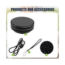 2X Extra Large TWS Bone Conduction  Speaker TWS Wireless Can Be Plugged Into the Card Subwoofer Speaker Black
