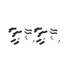 Ensemble de 2 supports de carrosserie avant et arrière pour voitures RC UDIRC UD1603 UD1604 UD 1603 1/16 - Pièces détachées et accessoires