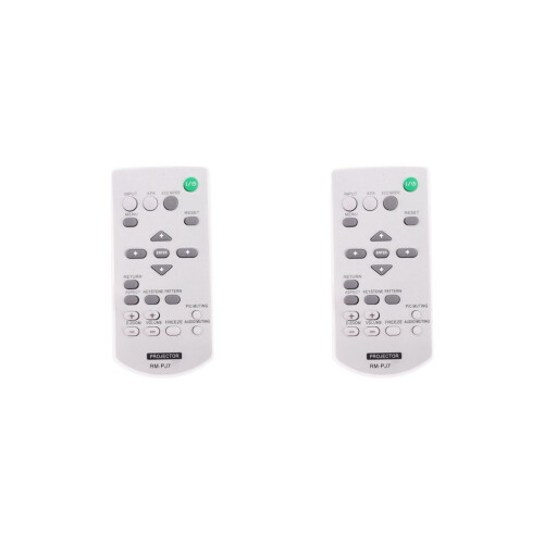 2X for  Wireless  Projector Remote Control Replacement (RM-PJ7)