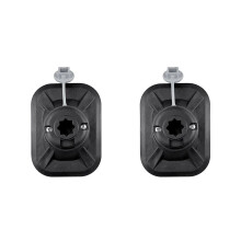 2 supports de canne à pêche gonflables en PVC pour bateau, kayak, planche de surf, fixation électronique, GPS, support adhésif