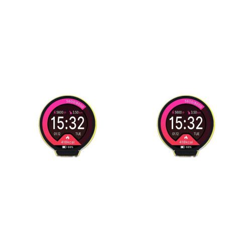 2X ESP32-C3 Development Board 1.28 Inch Round LCD Display Screen with Wifi  Module No Touch Panel