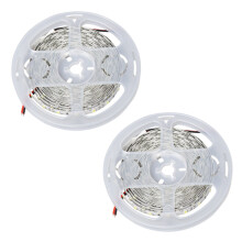 2X Super Bright 5M 300 SMD 5630 LED Strip Bar Band String of Lights White