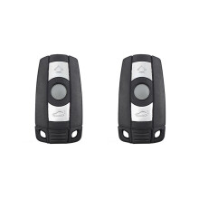 2 télécommandes de voiture pour les séries 1/3/5/7 E90 E91 E92 E60, commande sans clé, puce émettrice ID46 PCF7945 433 MHz