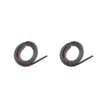 2 joints d'étanchéité supérieurs arrière en caoutchouc pour hayon arrière MB669336 pour MONTERO Gen2 V31 V32 V33 1992-2000