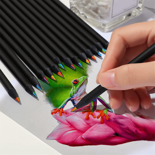 Rainbow Pencils for Kids 7 Colors 30 Pieces 2
