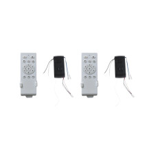 2x Universal-Deckenventilator-Fernbedienungsset, Niedervolt 30W Lüfter-Licht-Treiber-Controller, 6 G