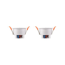 2X Tuya ZigBee mmWave Human Presence Sensor with Luminance MicroWave  Detection PIR Motion Sensor Celling Mount