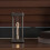 Luminária noturna retangular diferenciada com linhas curvas, USB, para casa, quarto ou mesa, ambiente sofisticado e compacto. 6