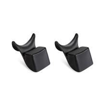 Lot de 2 coussins repose-nuque pour shampoing, antidérapants et en silicone, pour lavabo de salon de coiffure ou spa.