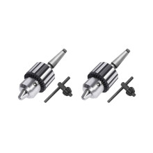 2X B18 High Precision Industrial Drill Chuck Bench Drill Heavy Duty Chuck Drill  Wrench Drill Chuck 3-16mm