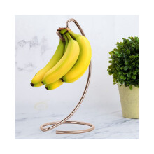 2x Bananenhalter, moderner Bananenaufhänger, Baumständer mit Haken für die Küchenarbeitsplatte, Bana