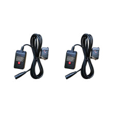 2X Smoke Fog Machine Wired Remote Control Remote Controller Receiver for 400W 900W 1500W Stage Effects Fogger