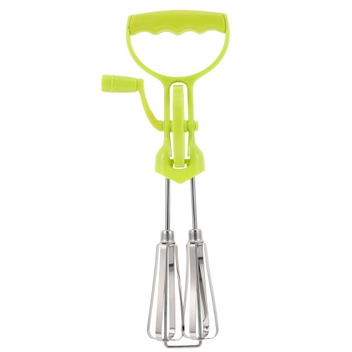1 œuf manuel en acier inoxydable pour usage domestique (vert)