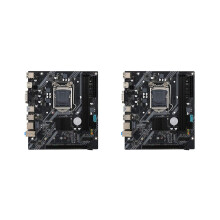 2x neues B75 Desktop-Computer-Motherboard mit M.2-Schnittstelle, LGA-1155-Pin, DDR3-Speicherunterstü