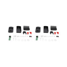 2X Battery Plastic Case PCB Circuit Board for  10 Core 18V 21700 Kit Li-Ion Battery Case Protective Board Kit
