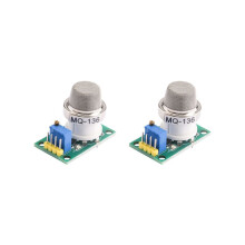 2 modules de capteur de gaz sulfure d'hydrogène MQ136 (H2S) - Module de détection de gaz haute sensibilité
