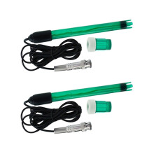 2x ORP-Redox-Elektrode mit BNC-Stecker, Ersatzsonde, 300 cm Kabel für Tester, Messgeräte, Aquarienau