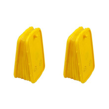 2X Machine à fumée pour ruche, enfumoir, plateau de fumage en plastique, cadre en nid d'abeille, accessoires d'apiculture