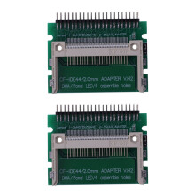 2x IDE 44-Pin Stecker auf CF Compact Flash Stecker Adapteranschluss